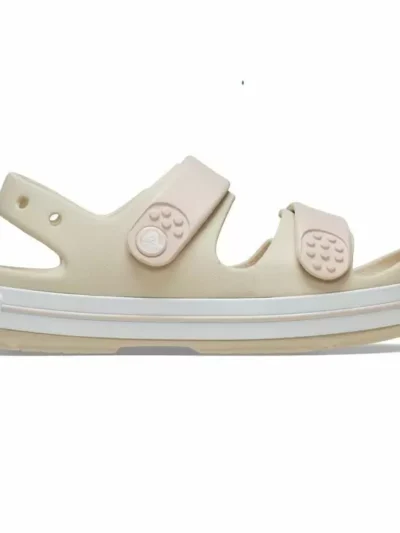 παιδικά πέδιλα σε μπεζ χρώμα από την crocs, cruiser sandal k