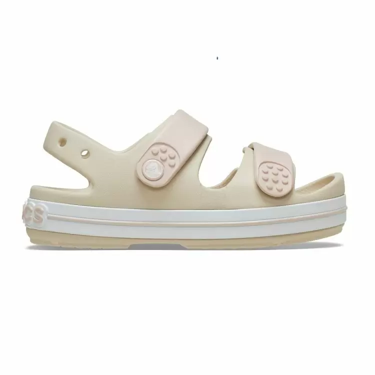 παιδικά πέδιλα σε μπεζ χρώμα από την crocs, cruiser sandal k