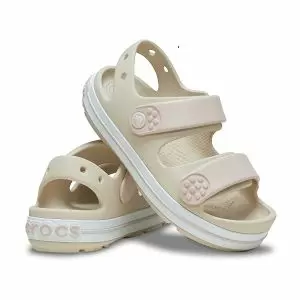 παιδικά πέδιλα σε μπεζ χρώμα από την crocs, cruiser sandal k