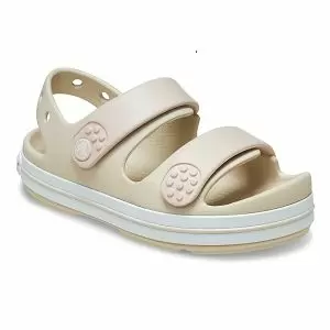 παιδικά πέδιλα σε μπεζ χρώμα από την crocs, cruiser sandal k