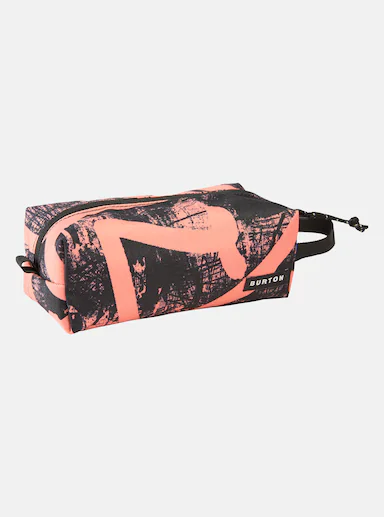 τσαντάκι σε πορτοκαλί χρώμα από την burton, accessory case sunrise