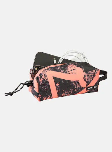 τσαντάκι σε πορτοκαλί χρώμα από την burton, accessory case sunrise