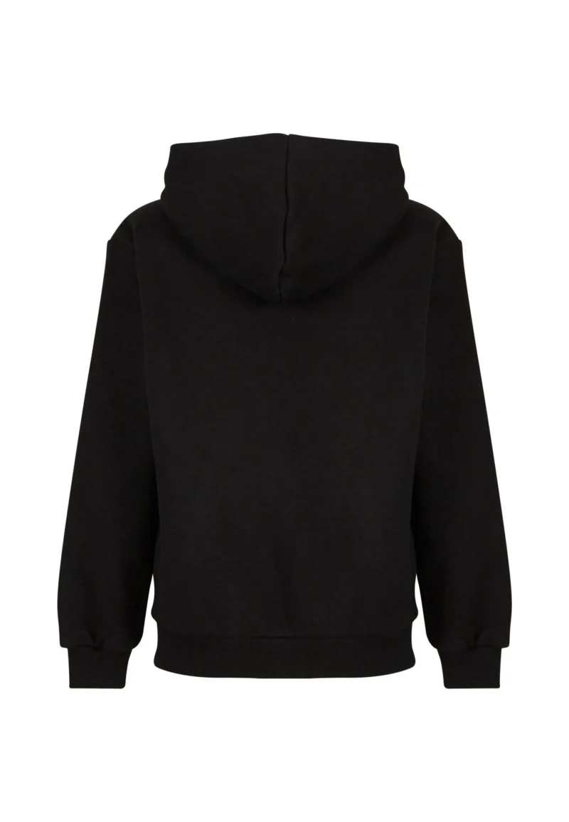 παιδικό φούτερ σε μαύρο χρώμα από την karl kani, kids small signature essential hoodie