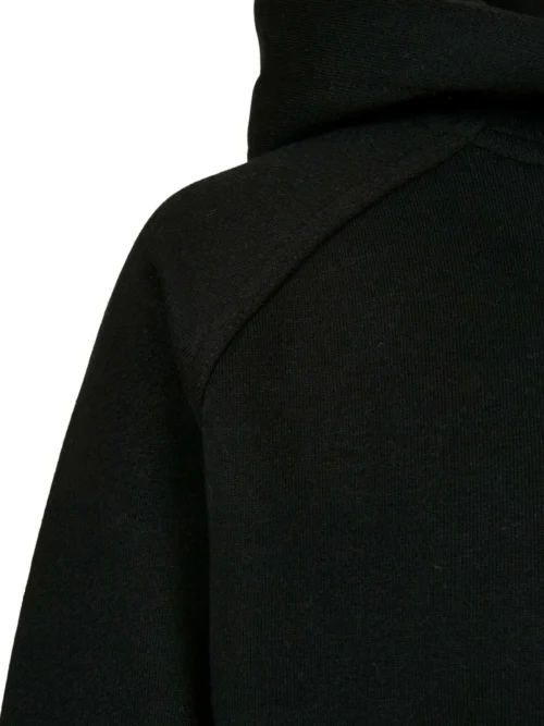 παιδικό φούτερ σε μαύρο χρώμα από την karl kani, kids small signature essential hoodie