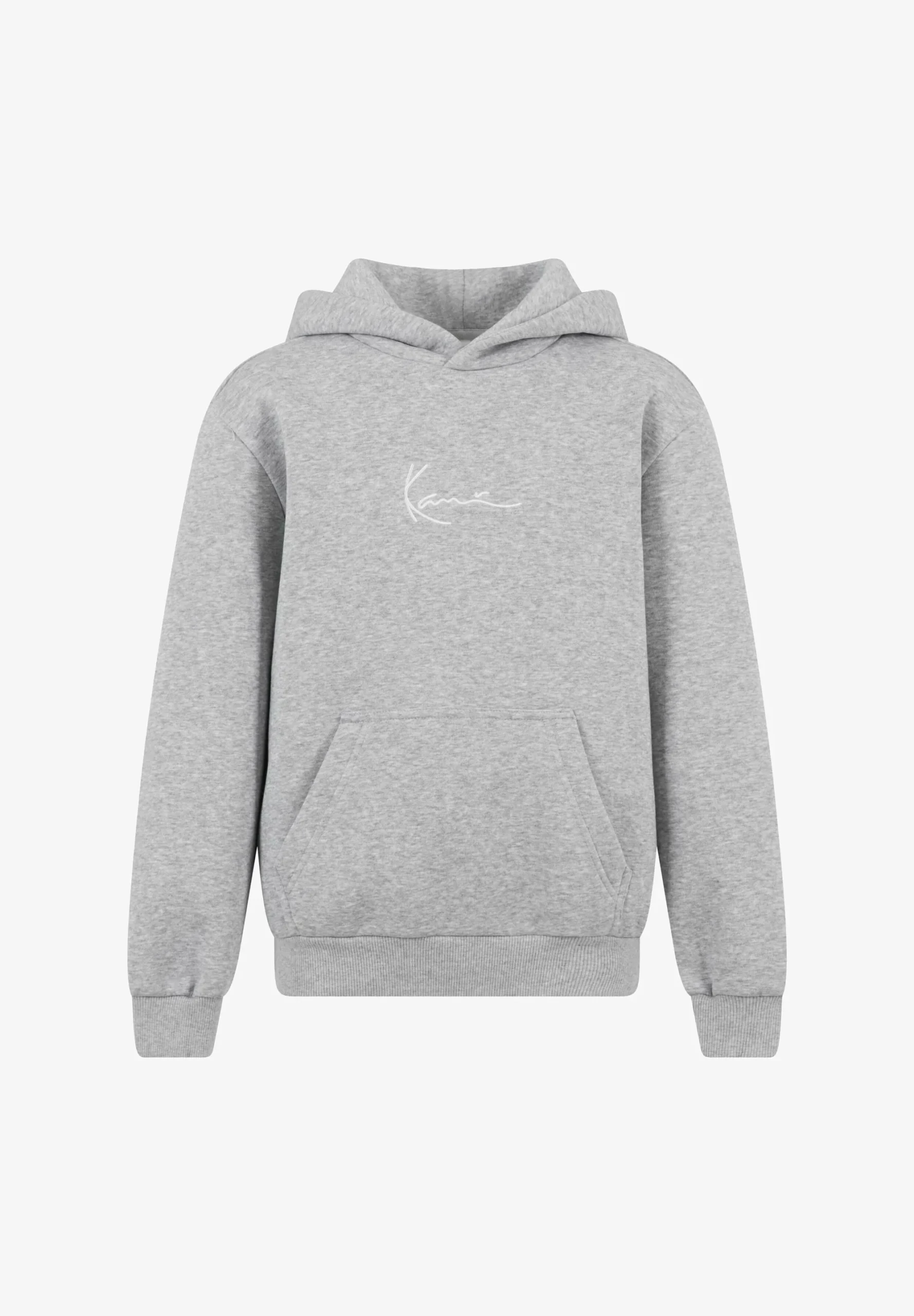παιδικό φούτερ σε γκρι χρώμα από την karl kani , kids small signature essential hoodie grey