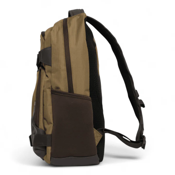 σακίδιο πλάτης σε καφέ χρώματα από την volcom, grindstone skate backpack