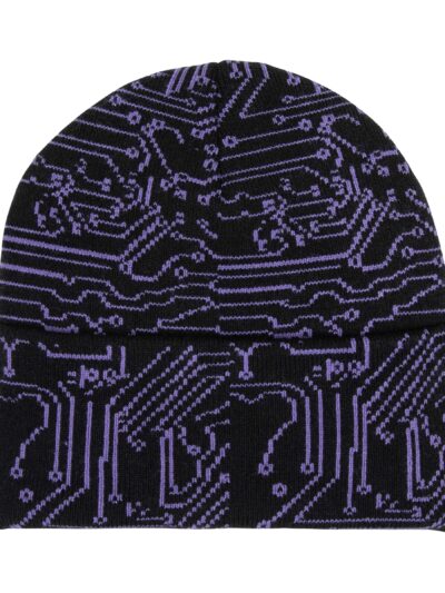 σκούφος με διάφορα σχέδια από την santa cruz, circuit beanie