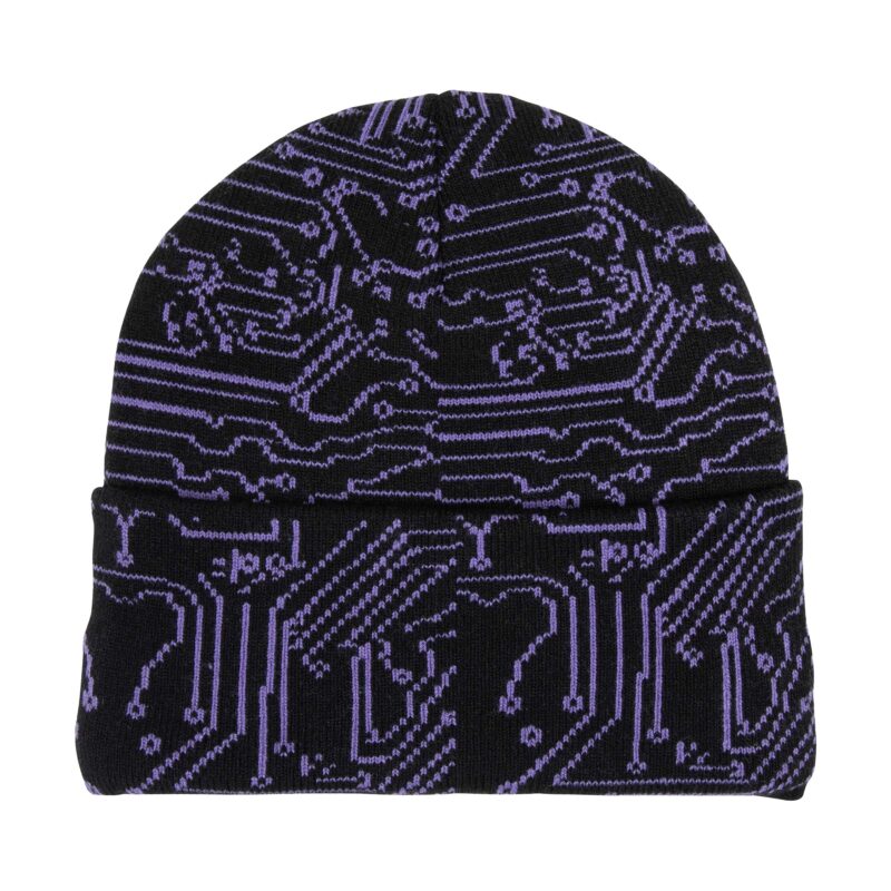 σκούφος με διάφορα σχέδια από την santa cruz, circuit beanie
