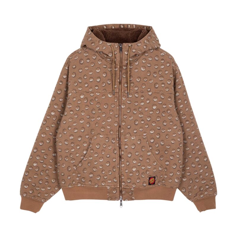 ανδρικό μπουφάν με σχέδιο από την santa cruz, ember jacket