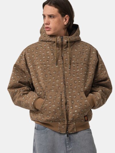 ανδρικό μπουφάν με σχέδιο από την santa cruz, ember jacket