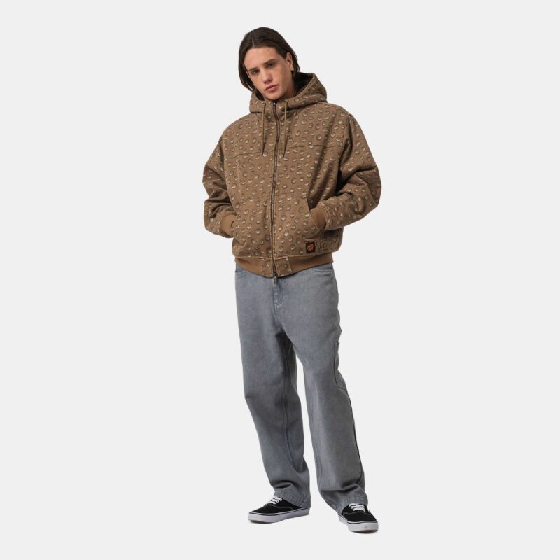ανδρικό μπουφάν με σχέδιο από την santa cruz, ember jacket