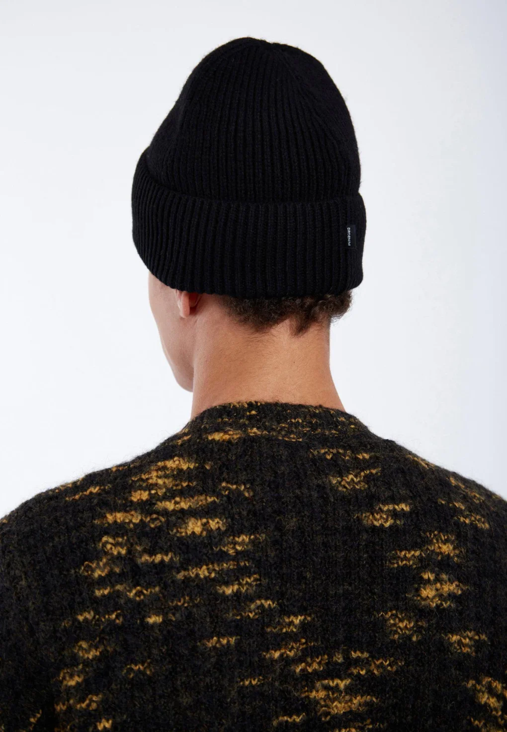 σκούφος σε μαύρο χρώμα από την dr denim, mo beanie black