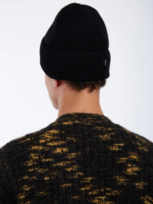 σκούφος σε μαύρο χρώμα από την dr denim, mo beanie black