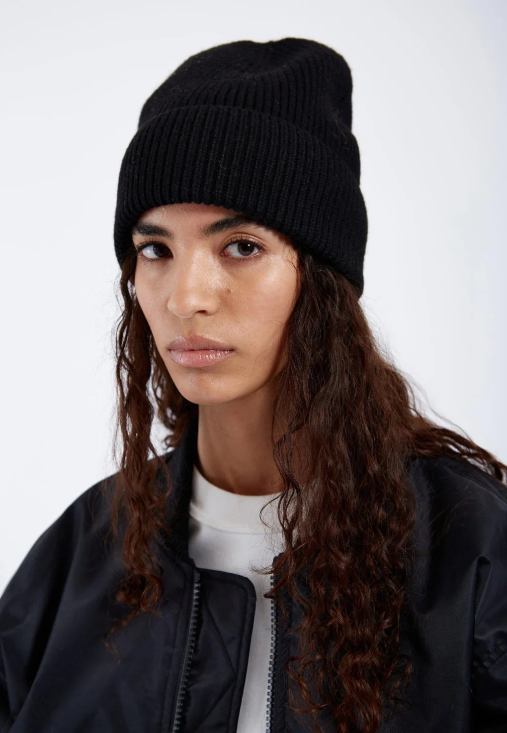 σκούφος σε μαύρο χρώμα από την dr denim, mo beanie black