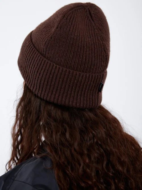 σκουφάκι σε καφέ χρώμα από την dr denim, mo beanie chocolate