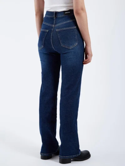 Dr.Denim Moxy Straight - Cape Deep Shade Γυναικείο Τζιν Παντελόνι - Image 6