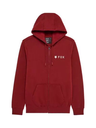 ανδρική ζακέτα σε κεραμιδί χρώμα από την fox, absolute zip hoodie
