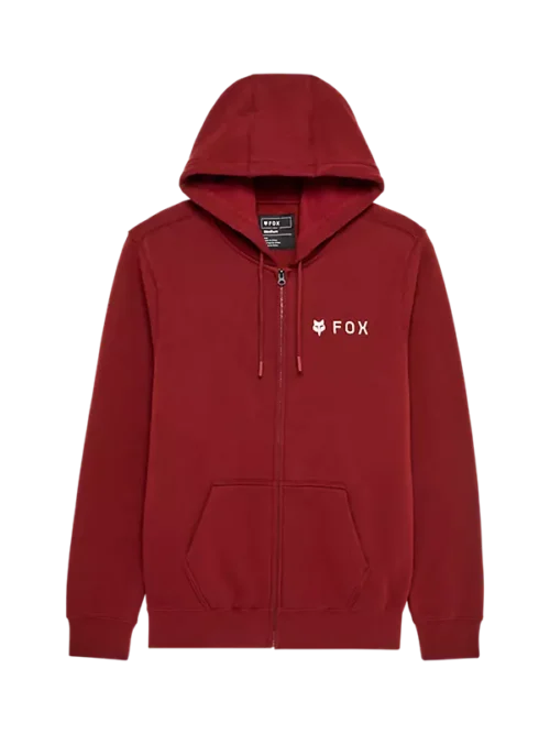 ανδρική ζακέτα σε κεραμιδί χρώμα από την fox, absolute zip hoodie