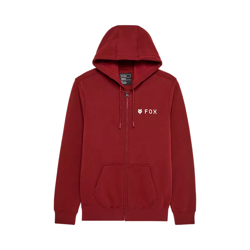 ανδρική ζακέτα σε κεραμιδί χρώμα από την fox, absolute zip hoodie