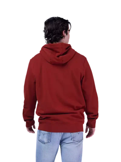 ανδρική ζακέτα σε κεραμιδί χρώμα από την fox, absolute zip hoodie