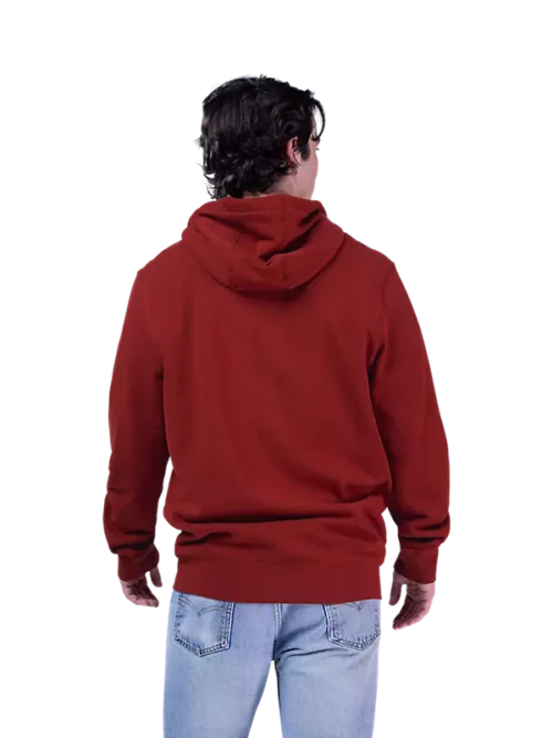 ανδρική ζακέτα σε κεραμιδί χρώμα από την fox, absolute zip hoodie