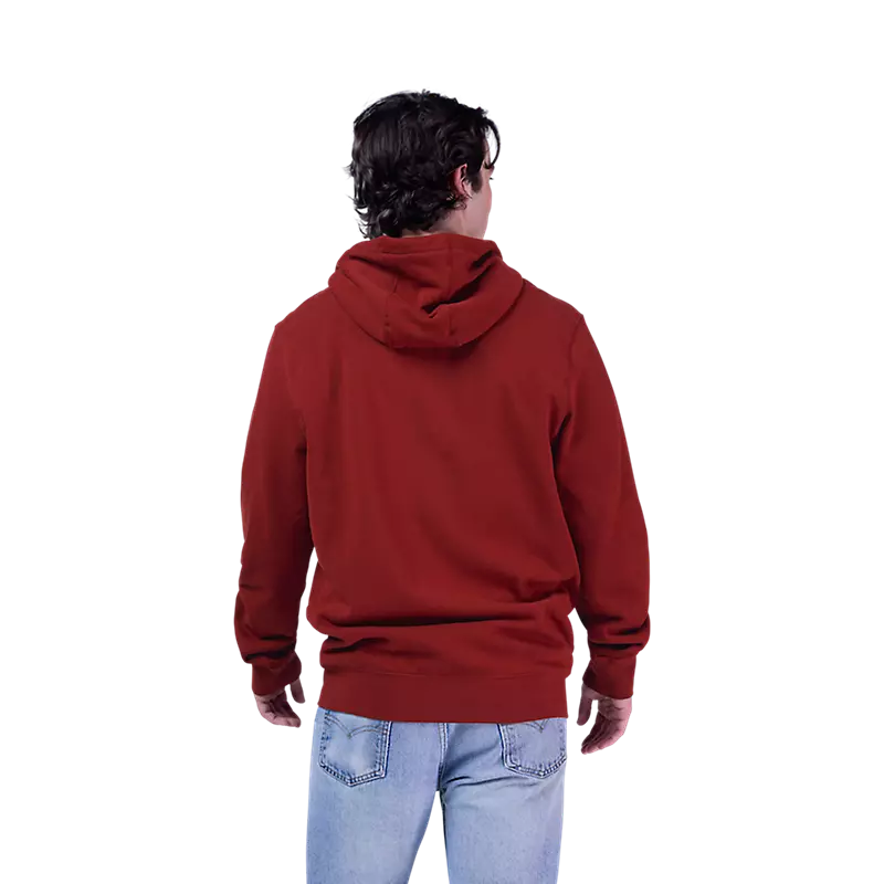 ανδρική ζακέτα σε κεραμιδί χρώμα από την fox, absolute zip hoodie