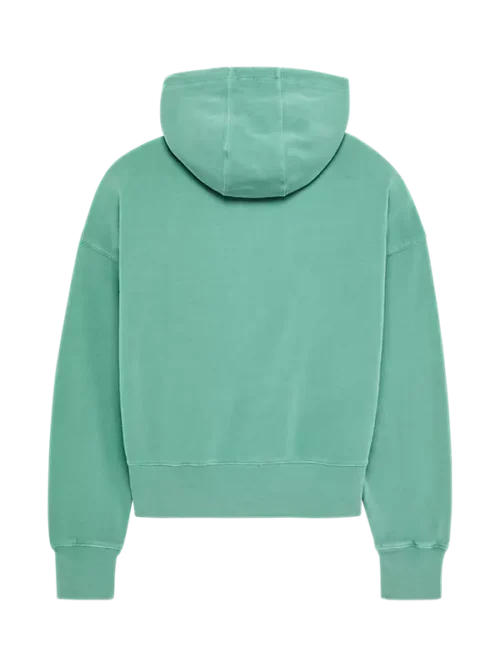 γυναικείο φούτερ σε χρώμα μέντας από την fox, wordmark oversized pullover hoodie