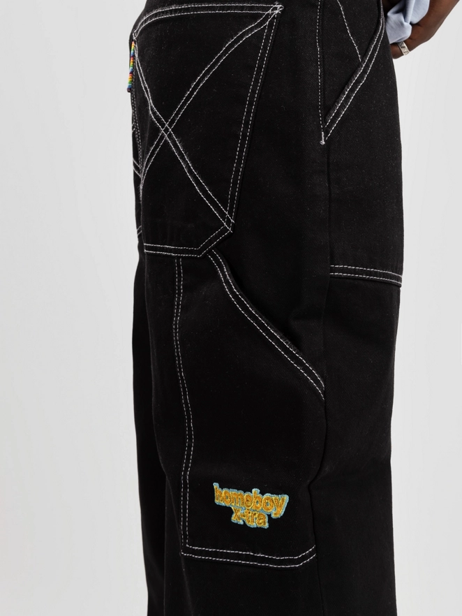 τζιν παντελόνι σε μαύρο χρώμα από την homeboy, x-tra work pants black