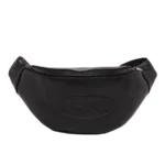 τσαντάκι δερμάτινο μαύρο από την Karl kani, crossbody bag retro black