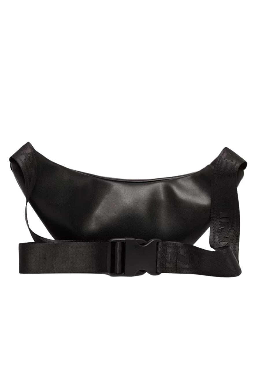 τσαντάκι δερμάτινο μαύρο από την Karl kani, crossbody bag retro black