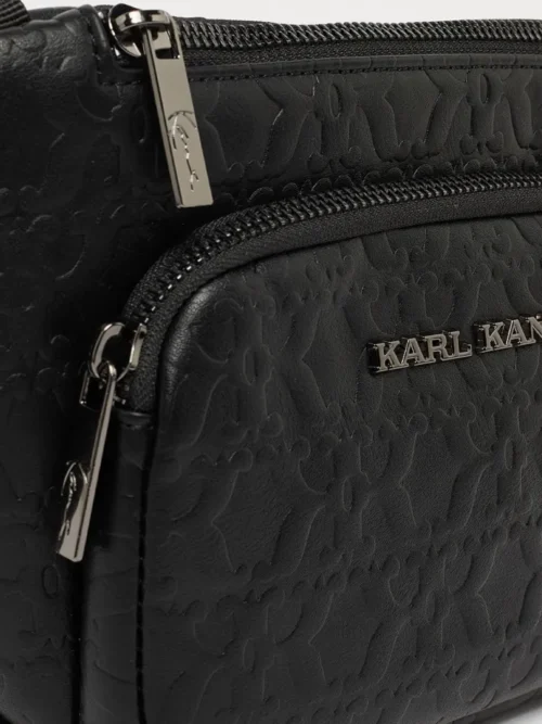 Karl Kani Retro Crossbody Bag Black Τσάντα - Image 5