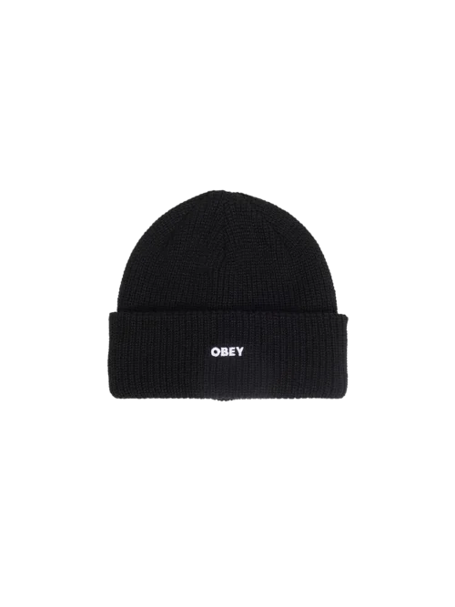 σκούφος σε μαύρο χρώμα από την obey, future beanie
