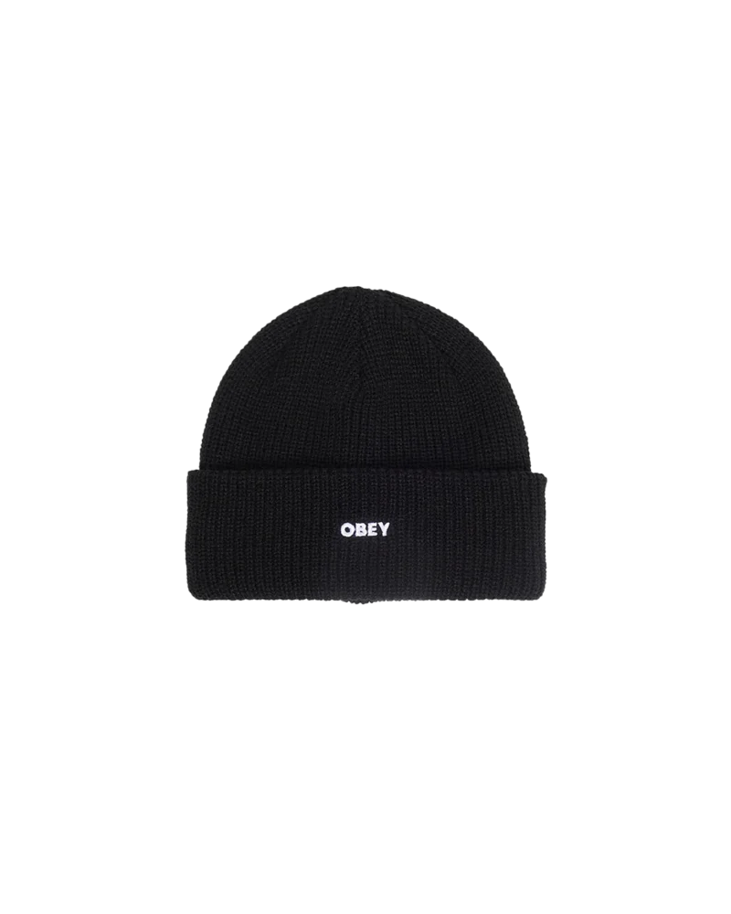 σκούφος σε μαύρο χρώμα από την obey, future beanie