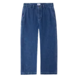 γυναικείο τζιν παντελόνι σε μπλε σκούρο χρώμα από την obey, hardwork carpenter denim pants