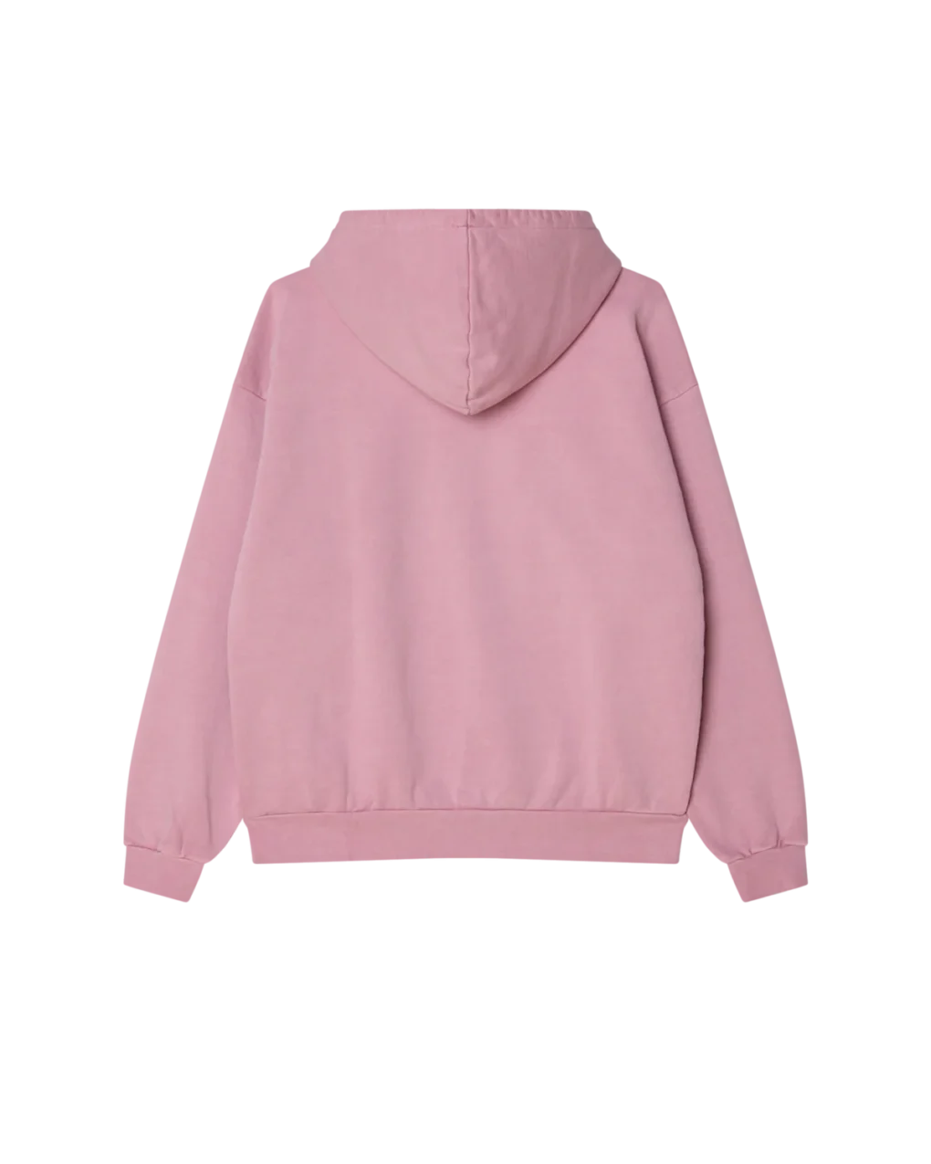 φούτερ σε ροζ χρώμα από την obey, lowercase pigment pullover hoodie