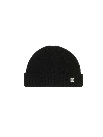 σκούφος σε μαύρο χρώμα από την obey, micro beanie