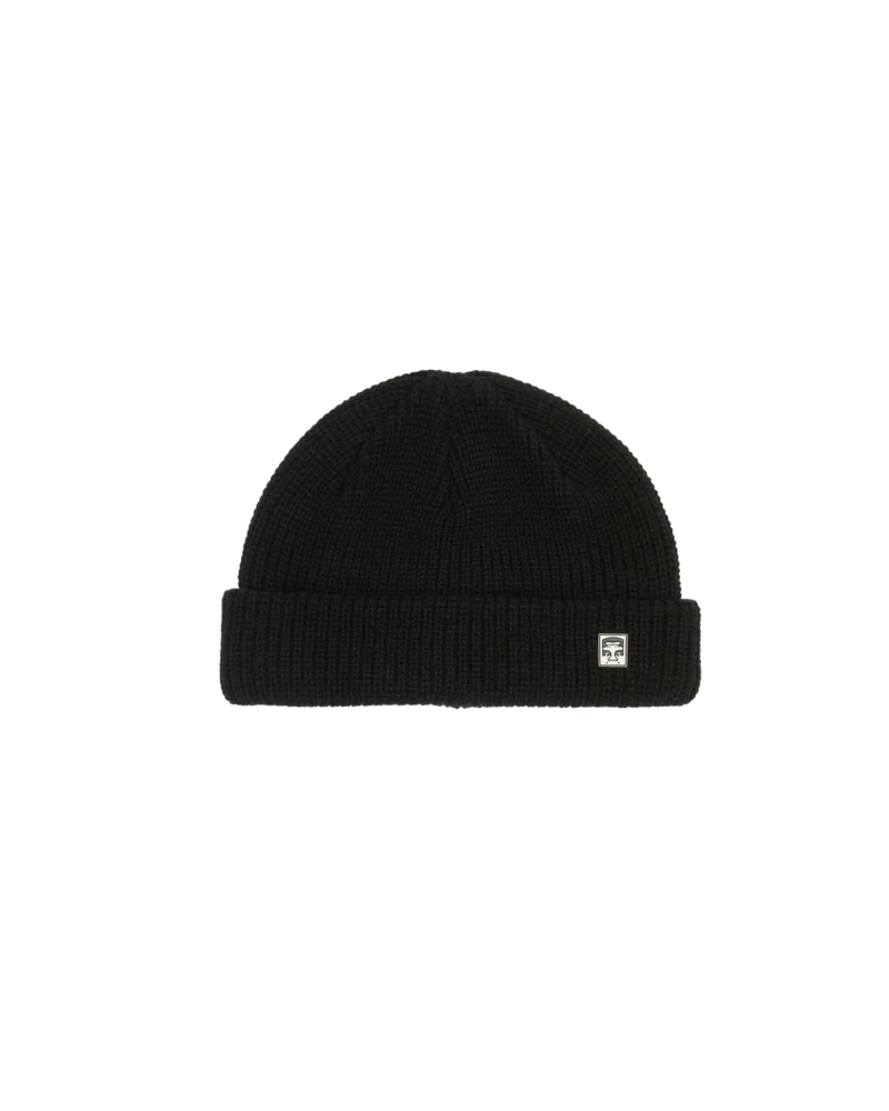 σκούφος σε μαύρο χρώμα από την obey, micro beanie