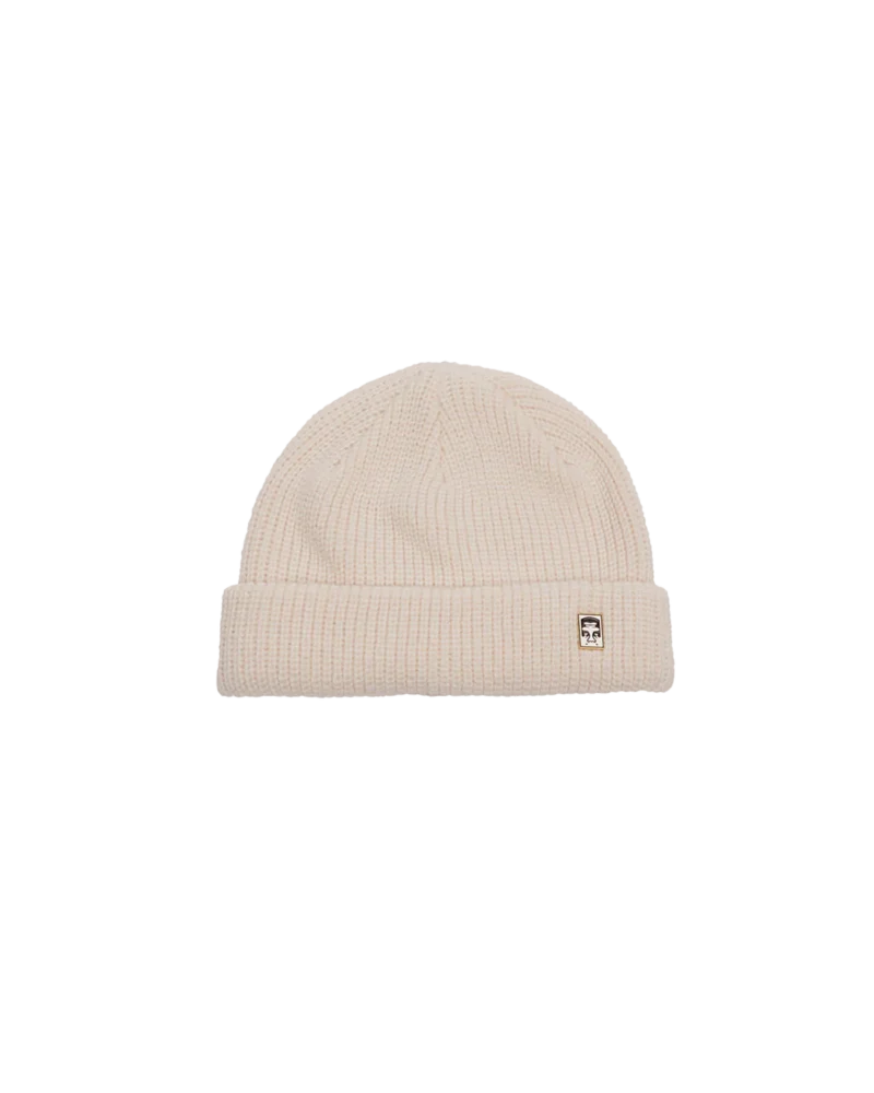 σκούφος σε λευκό χρώμα από την obey, micro beanie