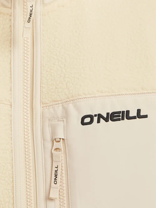 ανδρική ζακέτα φλις σε μπεζ χρώμα από την o'neill, must-have high pile full-zip fleece
