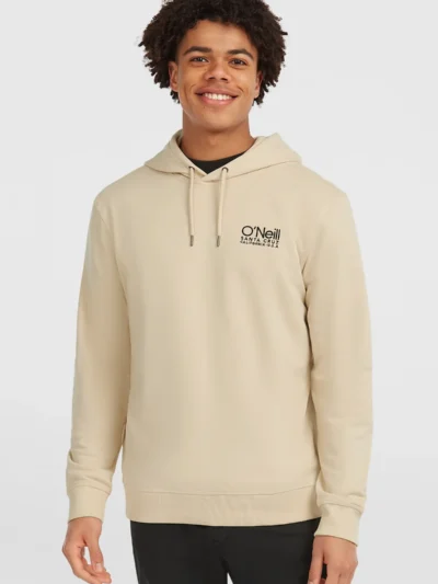 ανδρικό μπεζ φούτερ με κουκούλα από την o'neill, originals cali logo hoodie