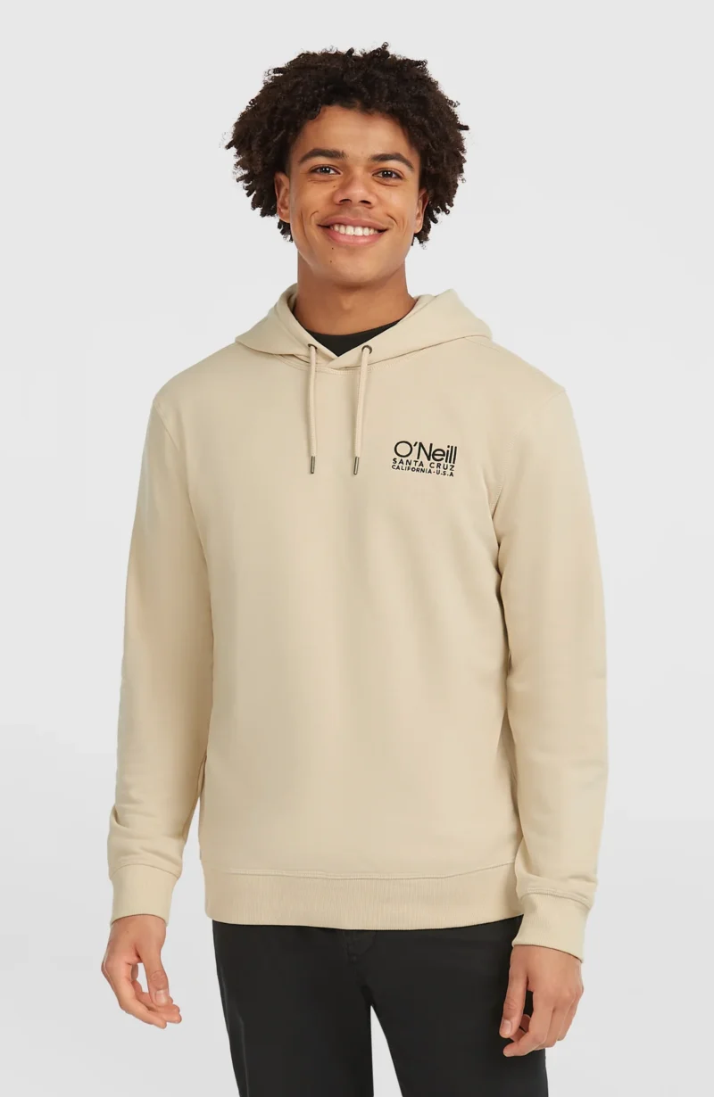 ανδρικό μπεζ φούτερ με κουκούλα από την o'neill, originals cali logo hoodie