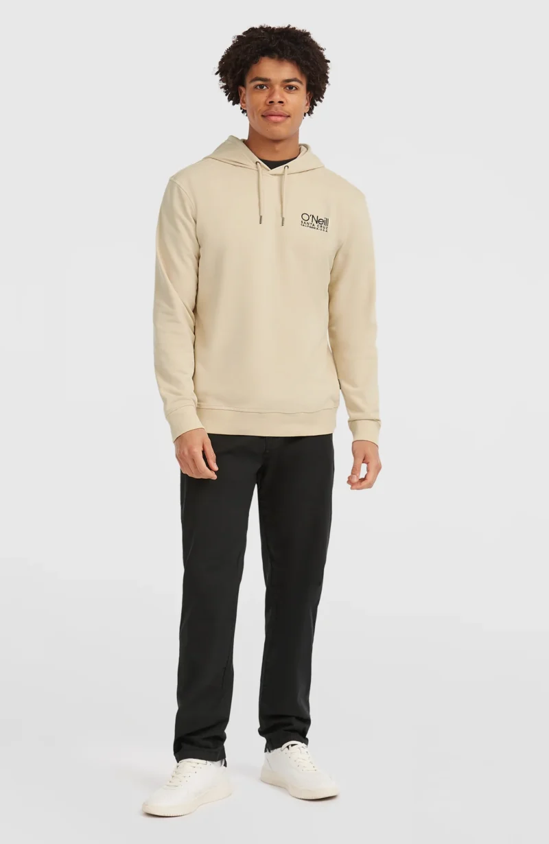 ανδρικό μπεζ φούτερ με κουκούλα από την o'neill, originals cali logo hoodie