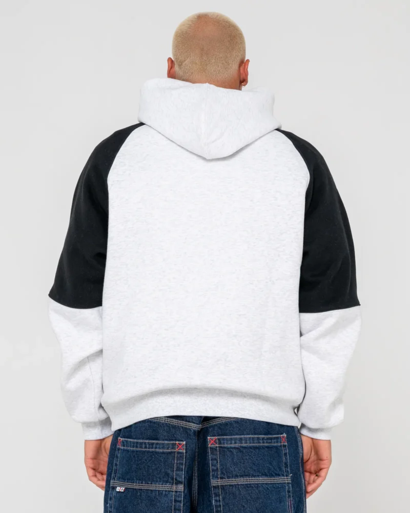 ανδρικό φούτερ με διχρωμία από την rusty, heat check hooded fleece