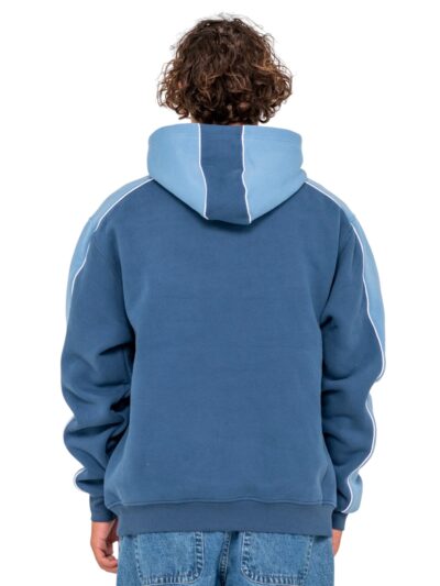 ανδρικό φούτερ σε μπλε χρώμα από την rusty, panela andreson hoodie