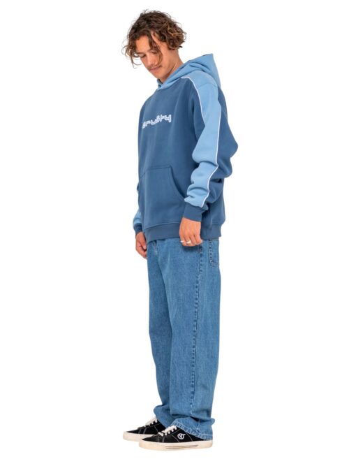 ανδρικό φούτερ σε μπλε χρώμα από την rusty, panela andreson hoodie