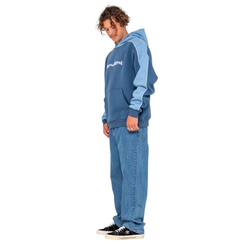 ανδρικό φούτερ σε μπλε χρώμα από την rusty, panela andreson hoodie