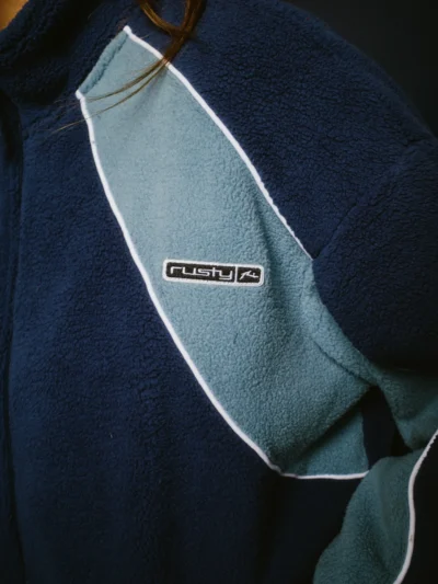 Rusty Tow Tides Zip Through Sherpa Fleece Γυναικείο Μπουφάν - Image 6