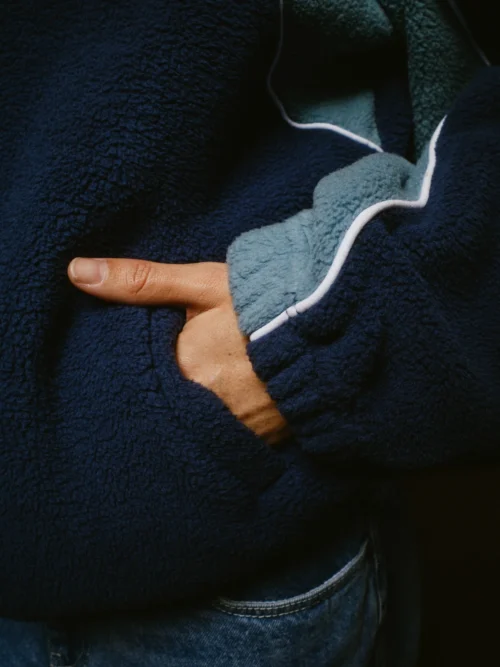 Rusty Tow Tides Zip Through Sherpa Fleece Γυναικείο Μπουφάν - Image 8