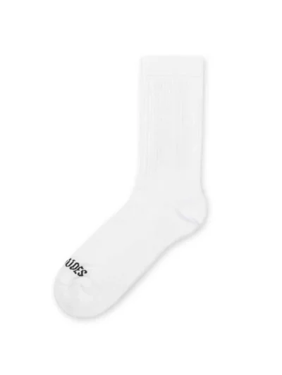 The Dudes Do Not Disturb White Socks Κάλτσες - Image 4