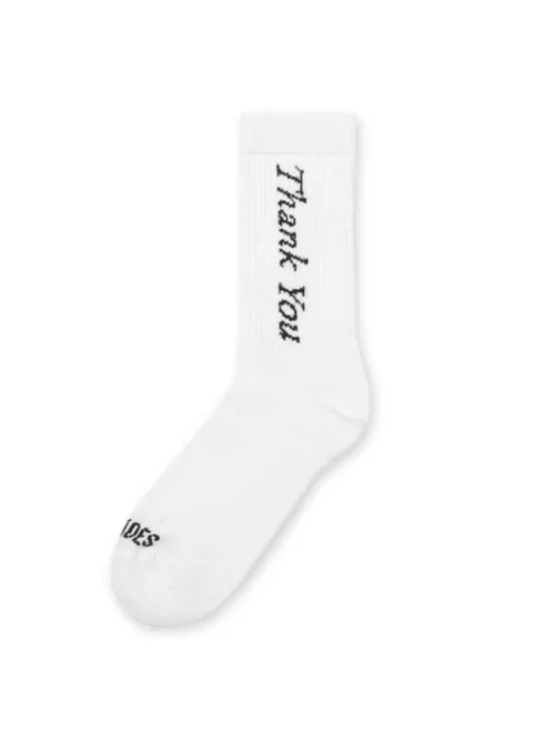 The Dudes Do Not Disturb White Socks Κάλτσες - Image 5